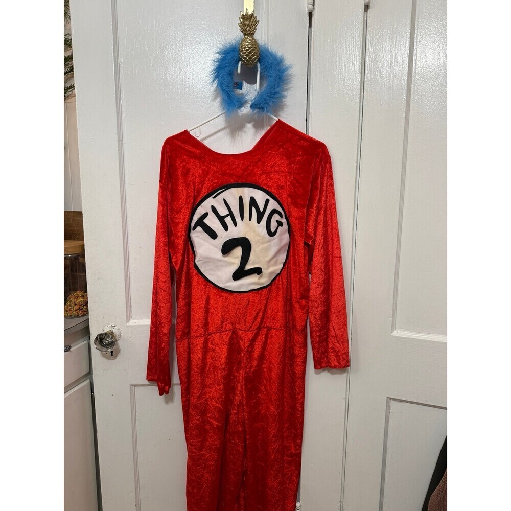 Dr Seuss adult small/medium THING 2 costume